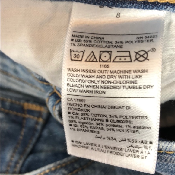 Capri flare Old Navy distressed jeans - Picture 6 of 7